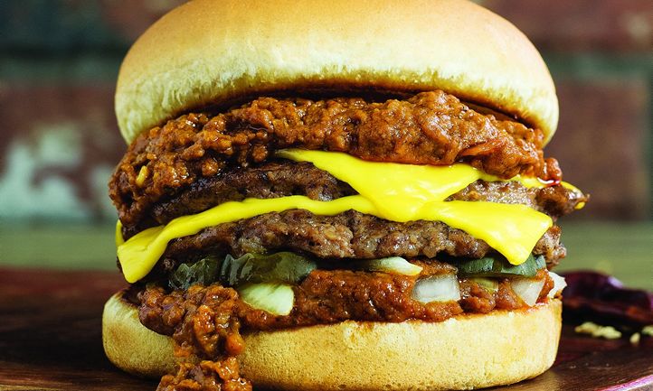 Angus 100% Beef Chili Cheeseburger (#4)