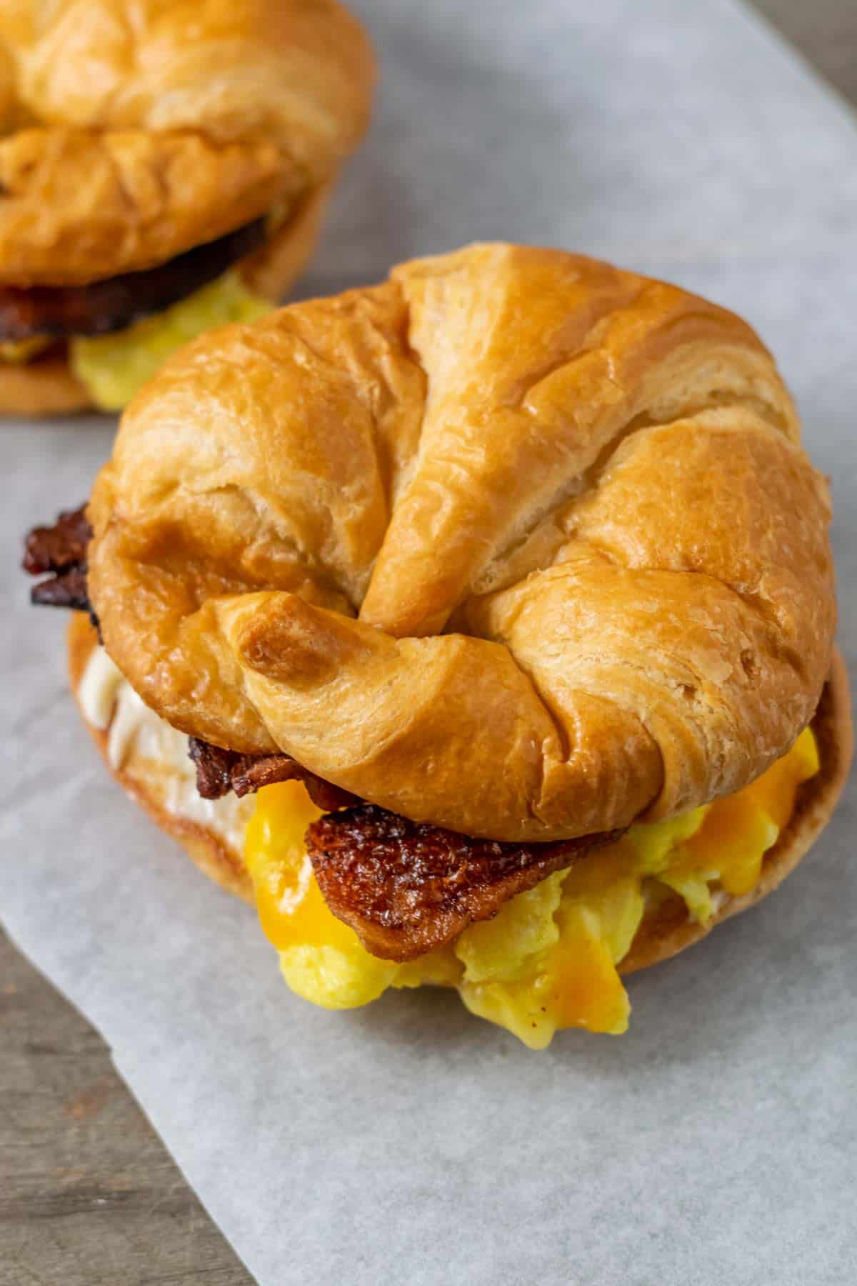 #14 (Sandwich) Bacon Egg & Cheese Croissant