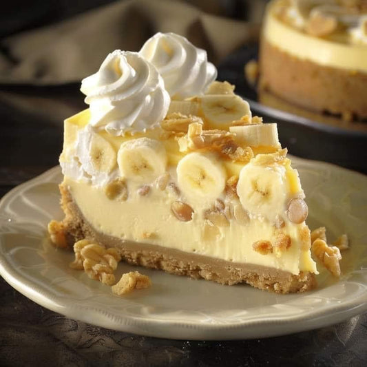 Banana Pudding Crunch cheesecake