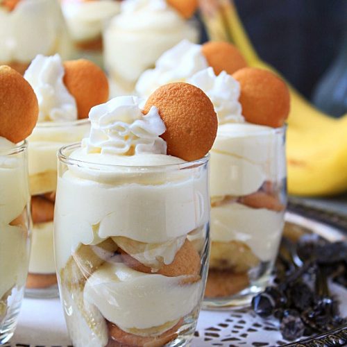Banana Split cheesecake Parfait