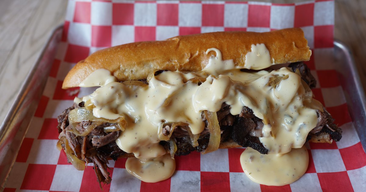 Texas Brisket Cheese Steak