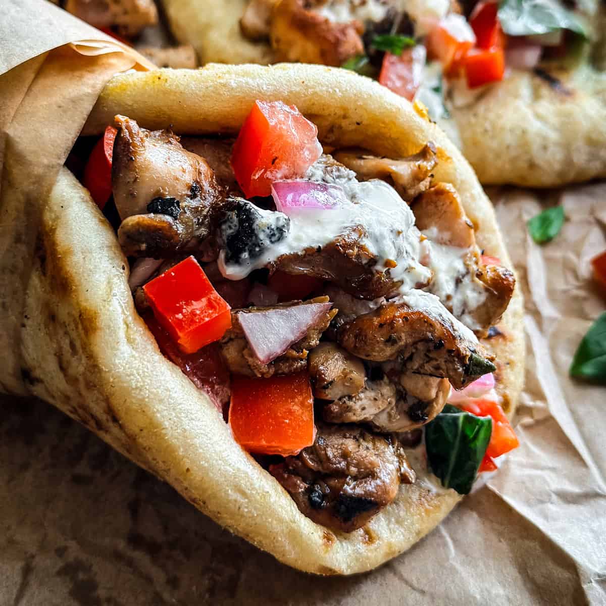 Greek Chicken Gyro