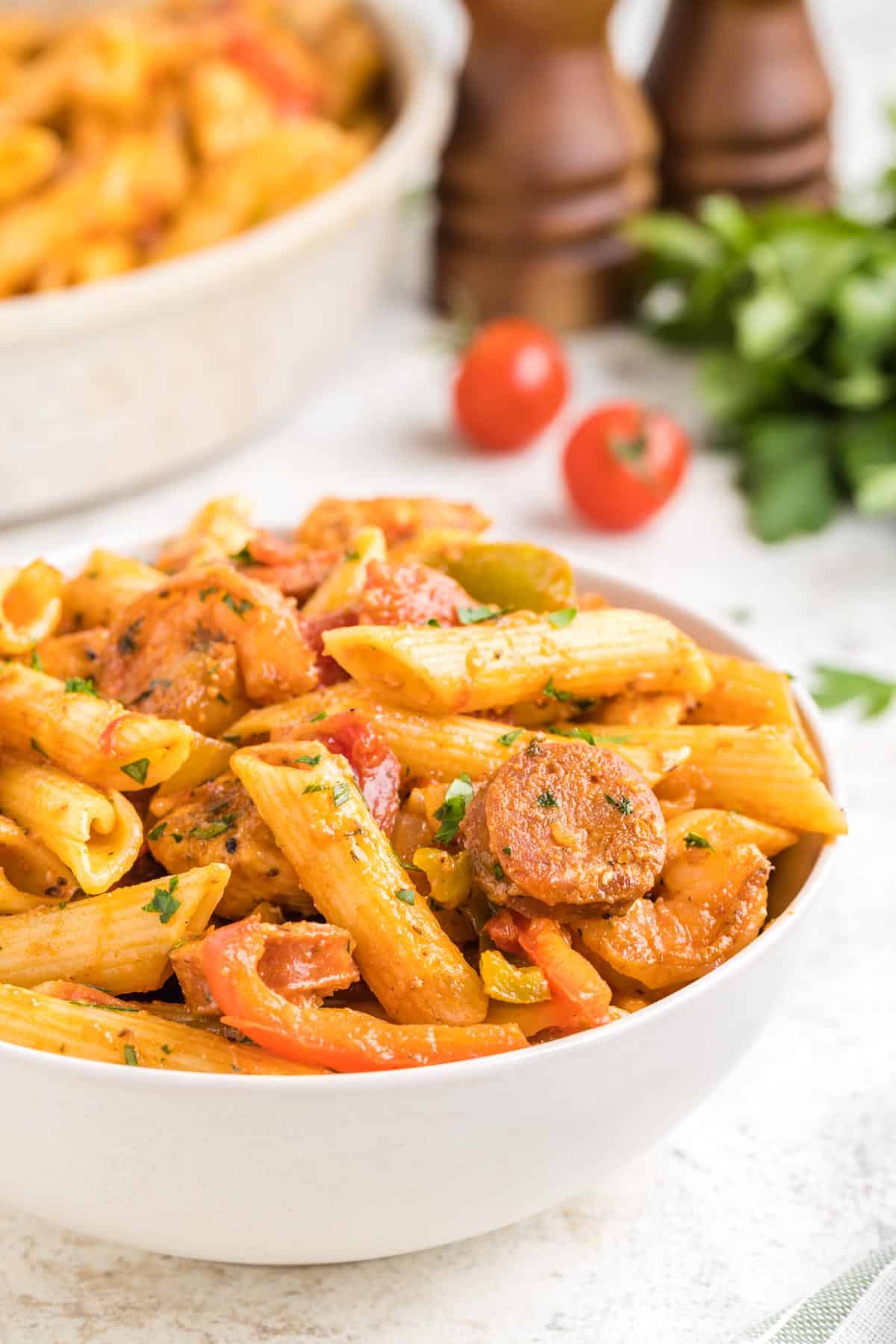 Creamy Cajun Jambalaya Pasta