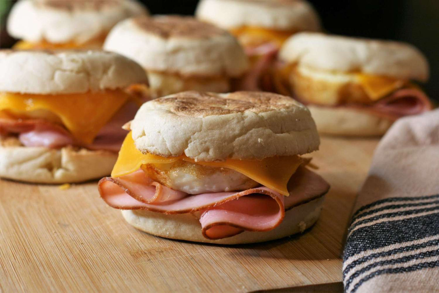 #4 (Sandwich) Ham Egg & Cheese Muffin