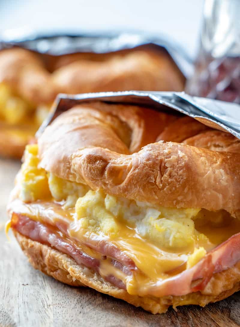 #16 (Sandwich) Ham Egg & Cheese Croissant