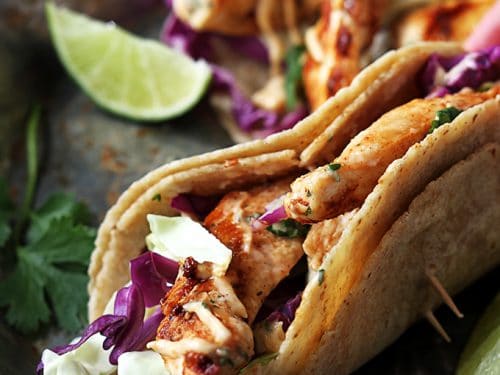 Jamaican Jerk Chicken Tacos