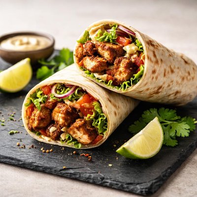 Jamaican Jerk Chicken Wrap