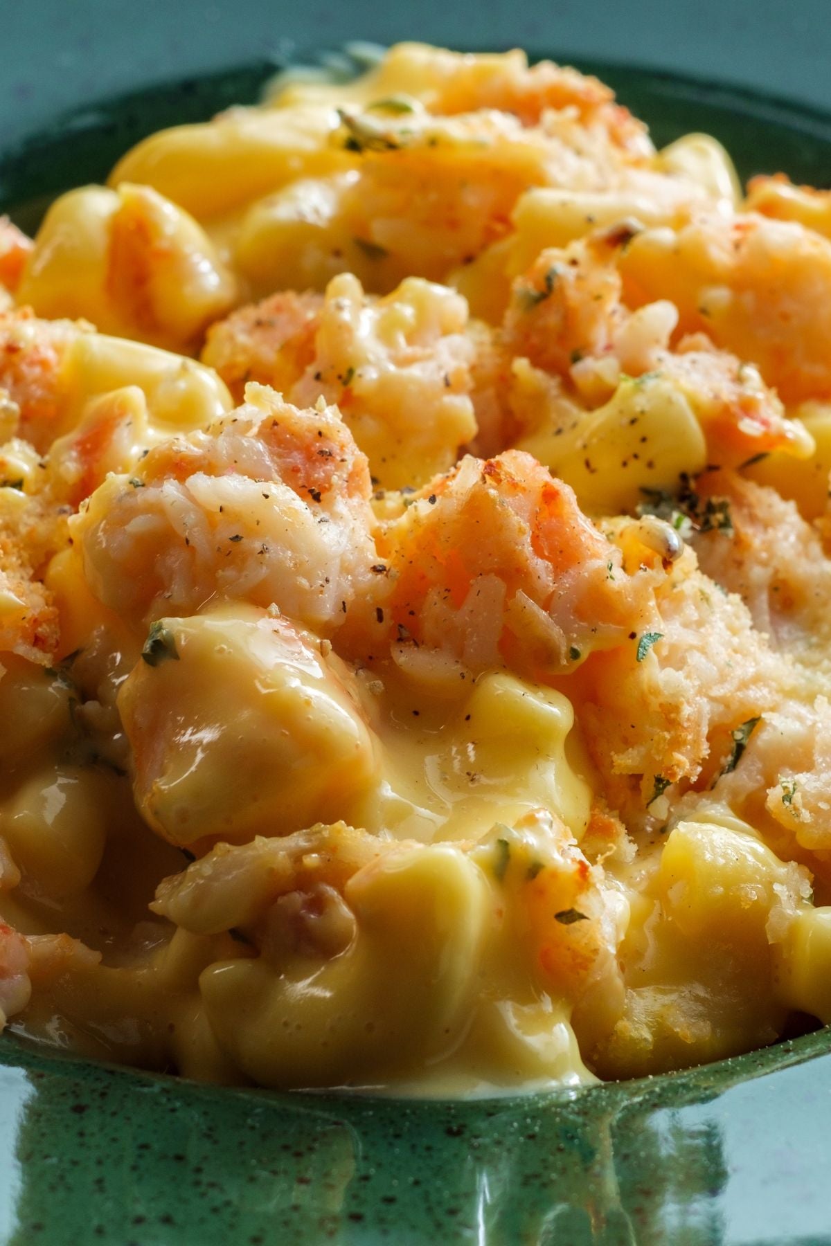 Loaded Seafood Mac n' Cheese