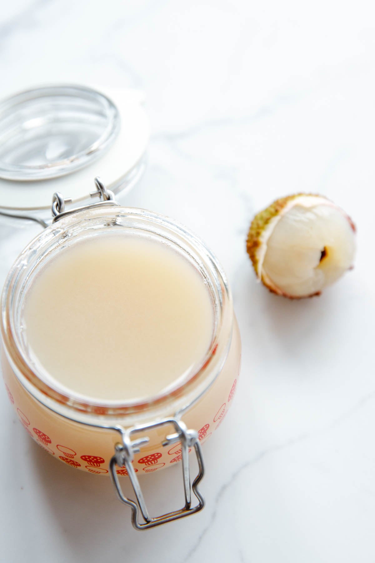 Breakfast Lychee Syrup