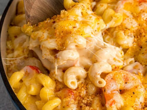 Loaded Shrimp Mac n' Cheese Bowl