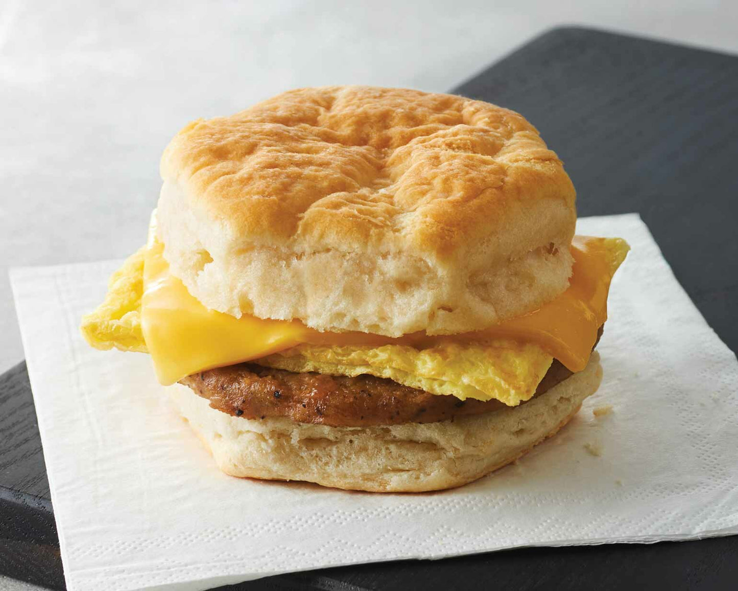 #9 (Sandwich) Sausage Egg & Cheese Biscuit