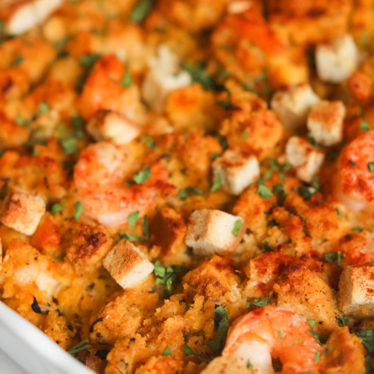 Cajun Seafood Cornbread Dressing Builder (Catering Size)