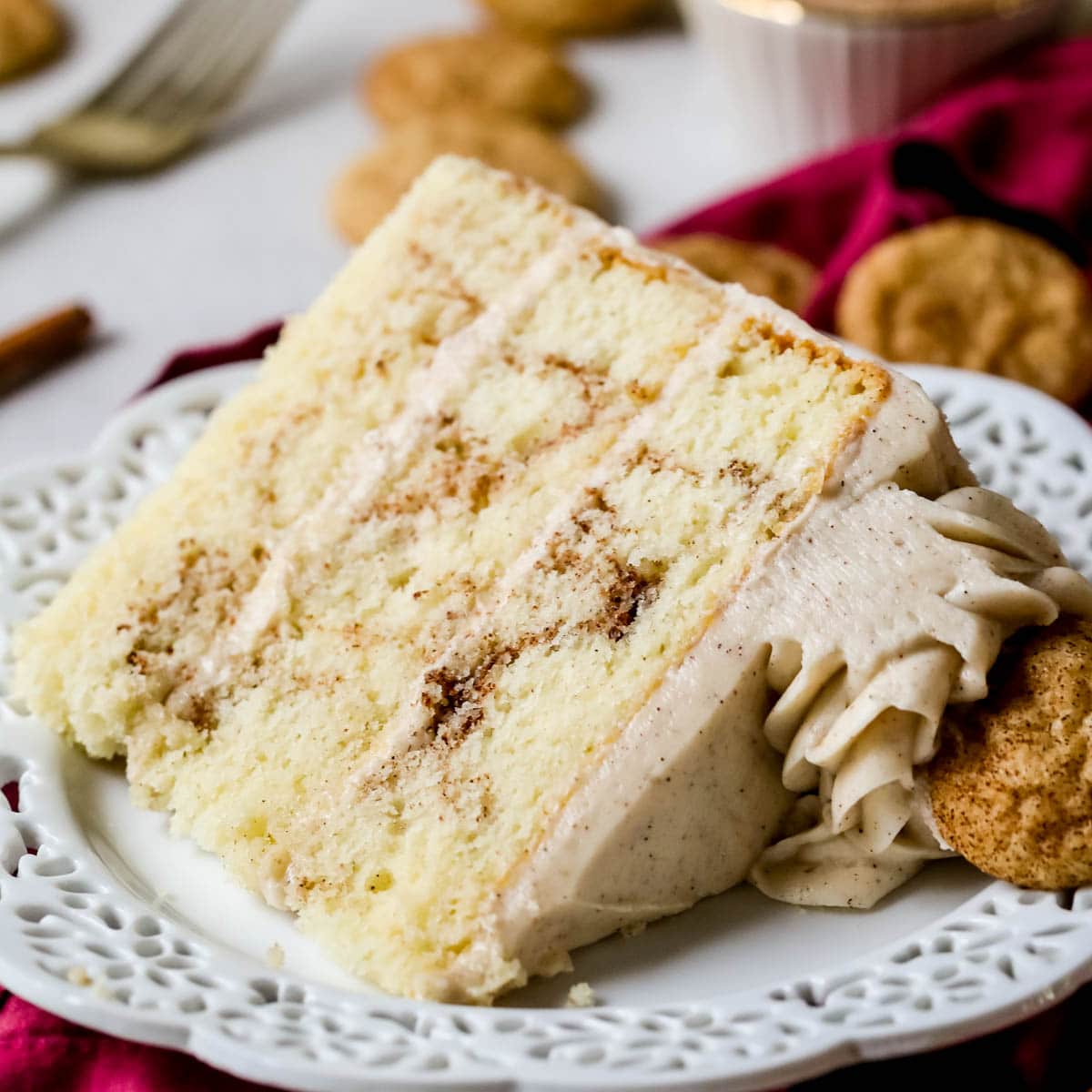 Snickerdoodle Cake (2 Layer) (Catering Size)