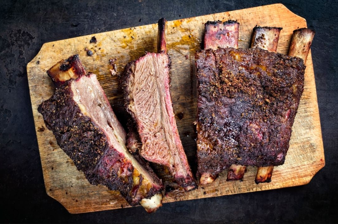 Texas Smoked Superior Angus Beef Chuck Short Ribs