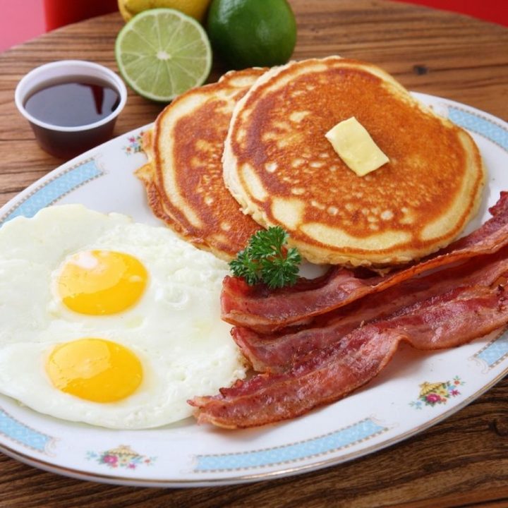 #1 (Plate) The Early Bird Breakfast