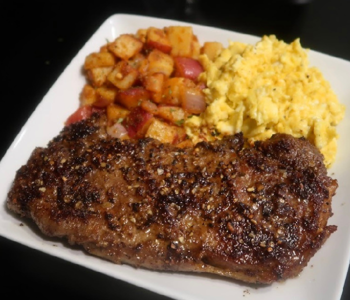 #6 (Plate) The Steak n' Eggs Breakfast