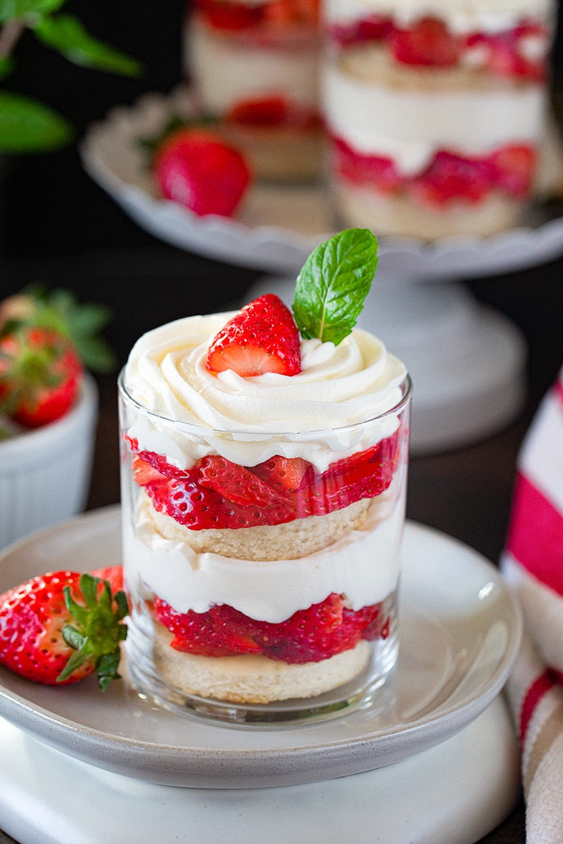 Strawberry Shortcake Parfait