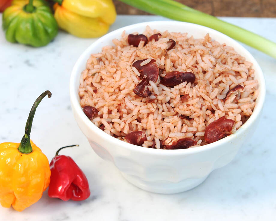 Jamaican Rice And Peas (Catering Size)