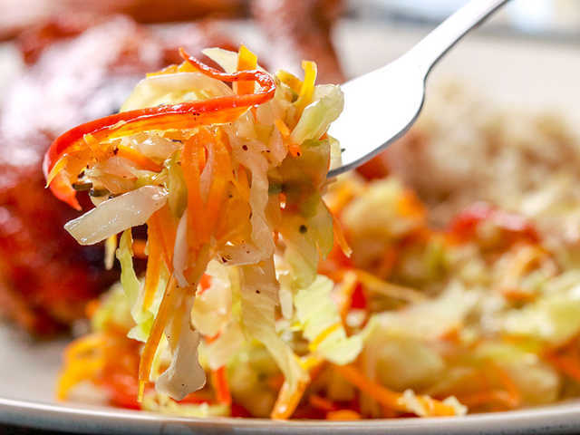 Jamaican Steamed Cabbage