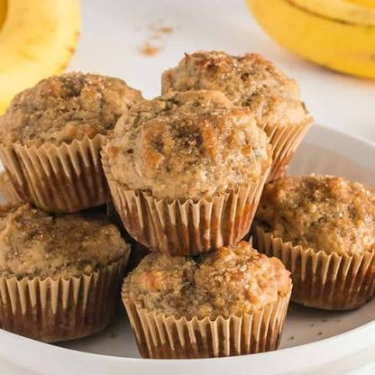 Banana Praline Muffins
