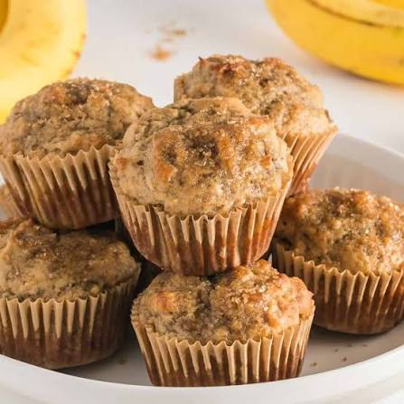 Banana Praline Muffins