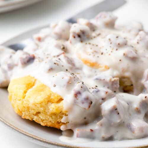 #3 (Bowl) Biscuits And Country Sausage Gravy