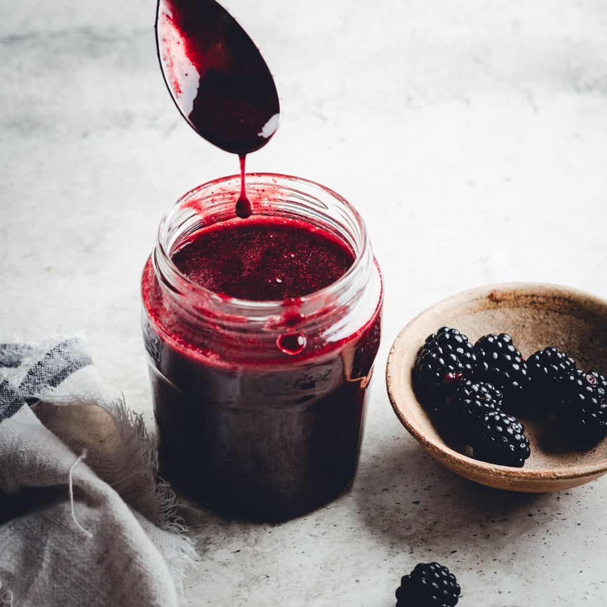 Breakfast Blackberry Syrup