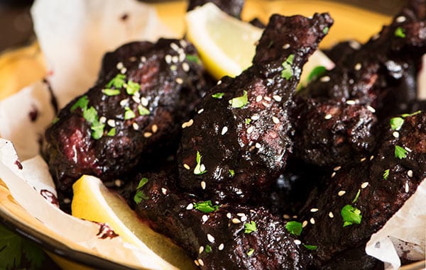 Blueberry Chipotle Wings