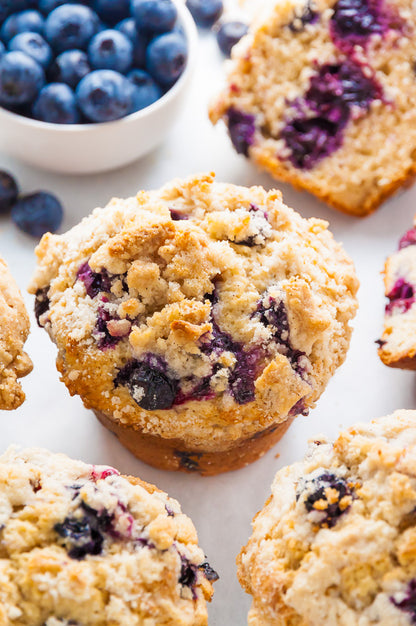 Blueberry Crumble Muffins