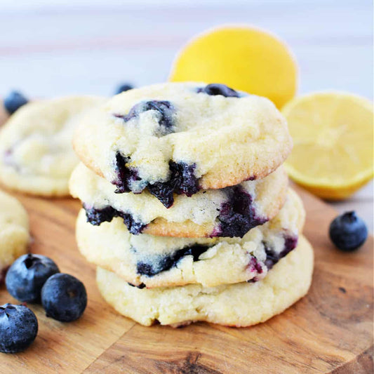 Lemon Blueberry Cookies