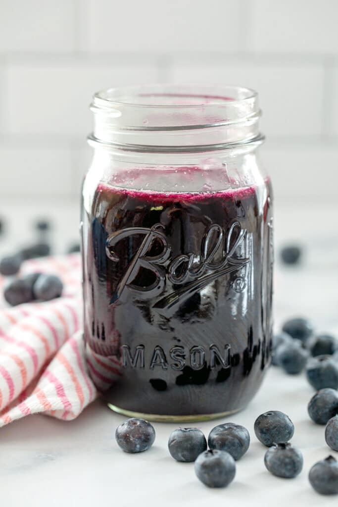 Breakfast Blueberry Syrup