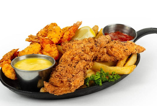 Combo #1 Chicken Tenders & Shrimp