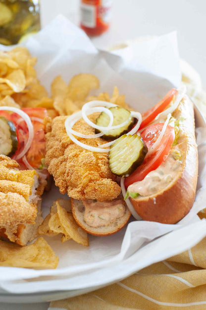 Louisiana Fried Swai Po' Boy