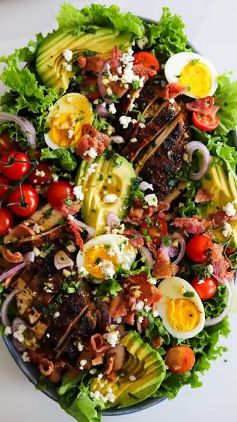 Jerk Chicken Cobb Salad
