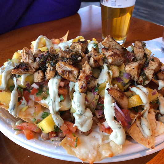 Jerk Chicken Nachos