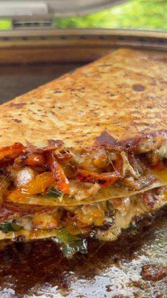 Jerk Chicken Quesadilla