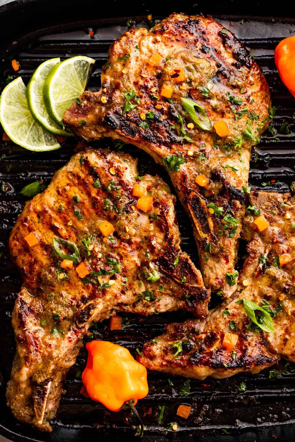 Jamaican Jerk Pork Chops