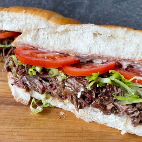 Mississippi Pot Roast Po' Boy