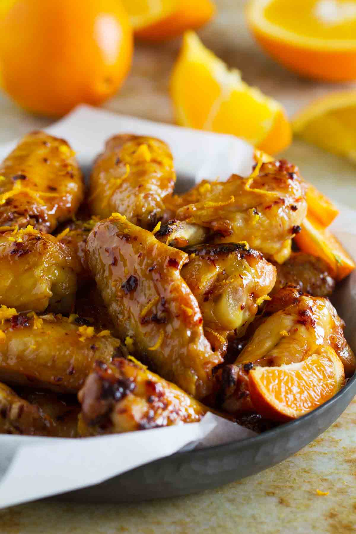 Orange Chipotle Wings