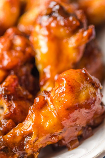 Peach Bourbon Wings