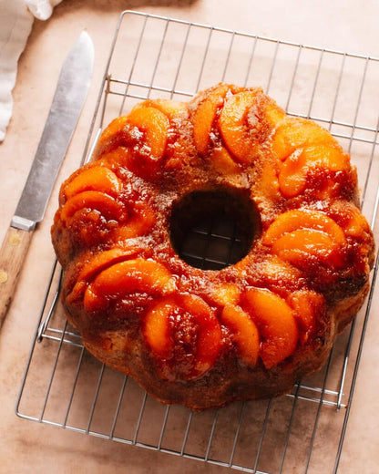 Peach Cobbler Pound Cake