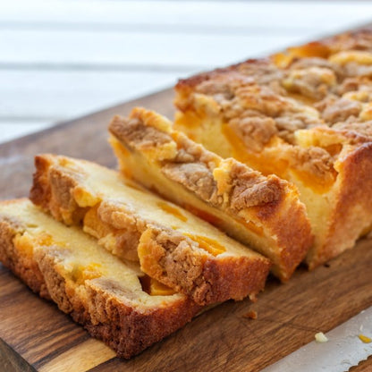 Peach Cobbler Pound Cake