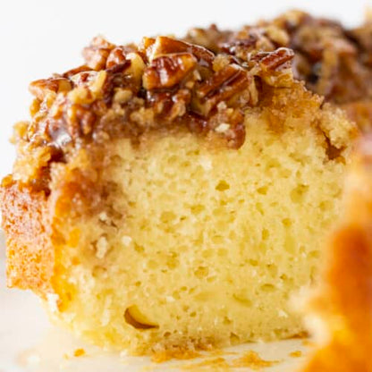 Pecan Upside-Down Pound Cake