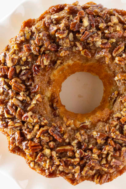 Pecan Upside-Down Pound Cake