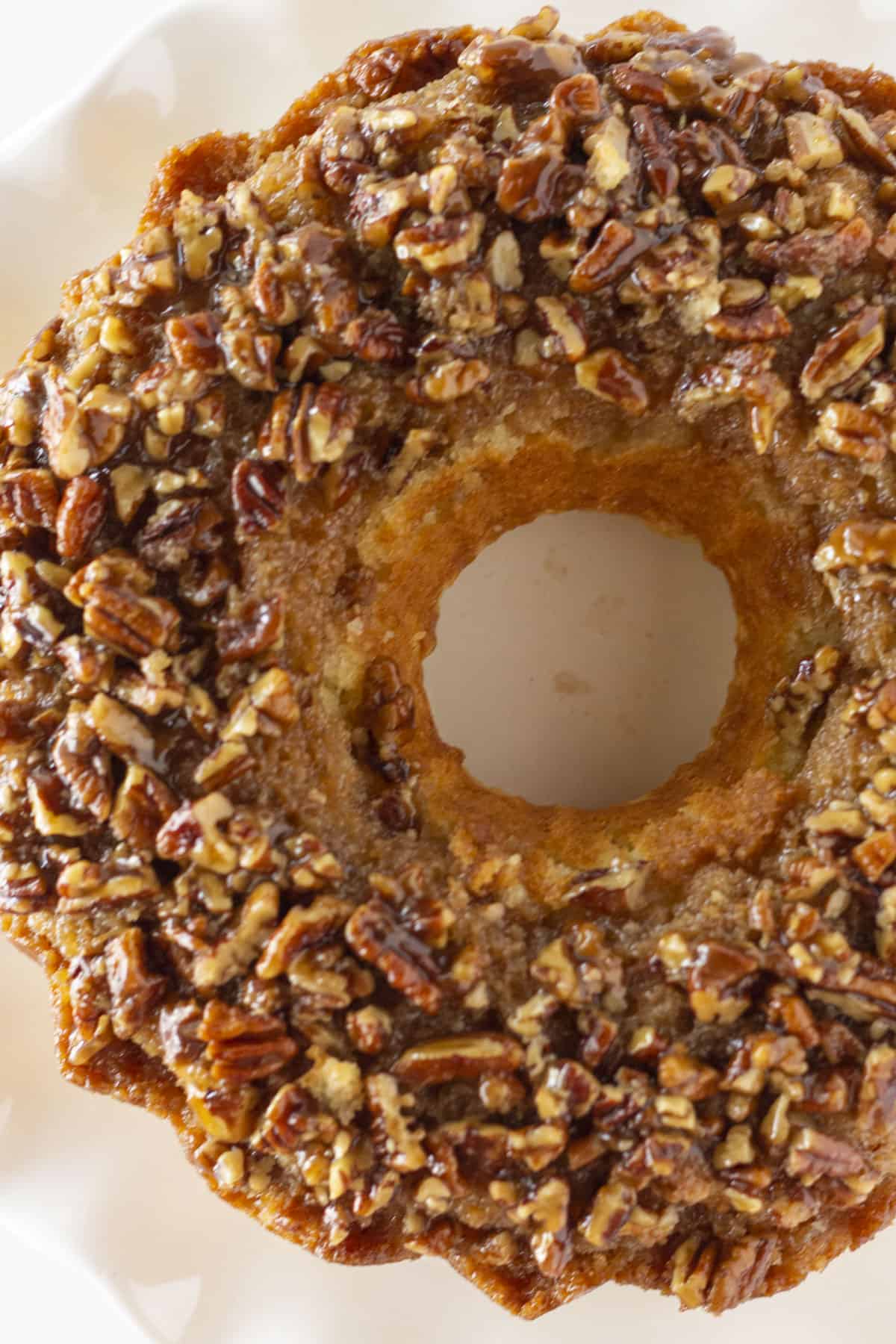 Pecan Upside-Down Pound Cake (Catering Size)