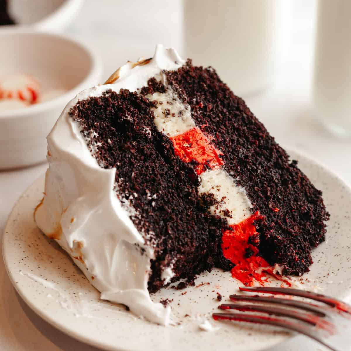 Peppermint Bark Cake (2 Layer)