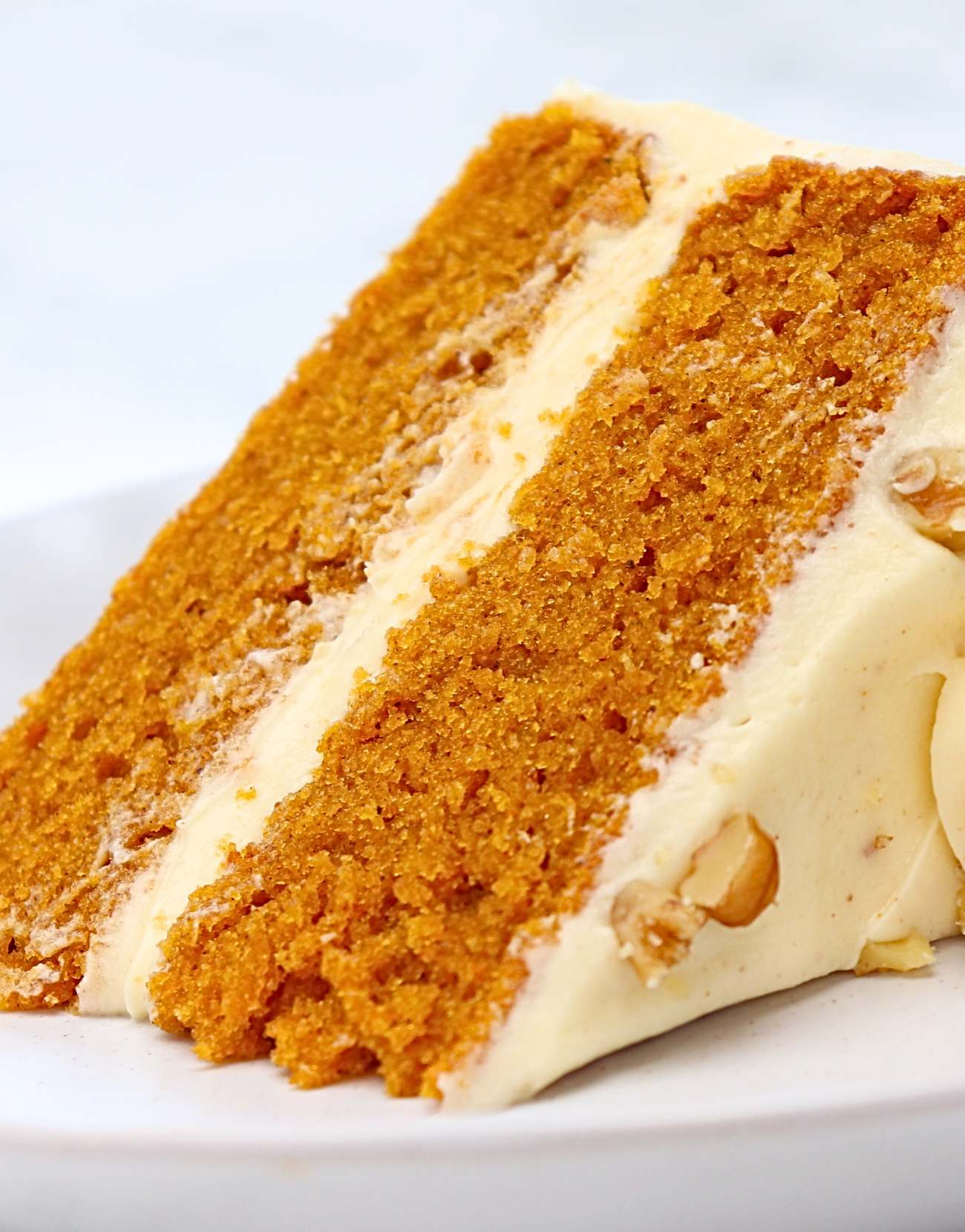 Pumpkin Cake W/ Cinnamon Cream Cheese Frosting (2 Layer) (Catering Size)