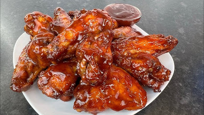 Raspberry Jalapeno Wings