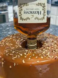 Salted Caramel Hennessy Pound Cake