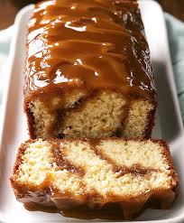 Salted Caramel Hennessy Pound Cake